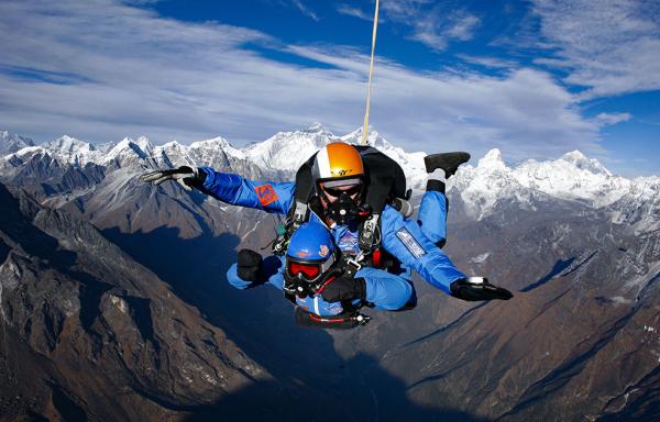 Skydiving Nepal